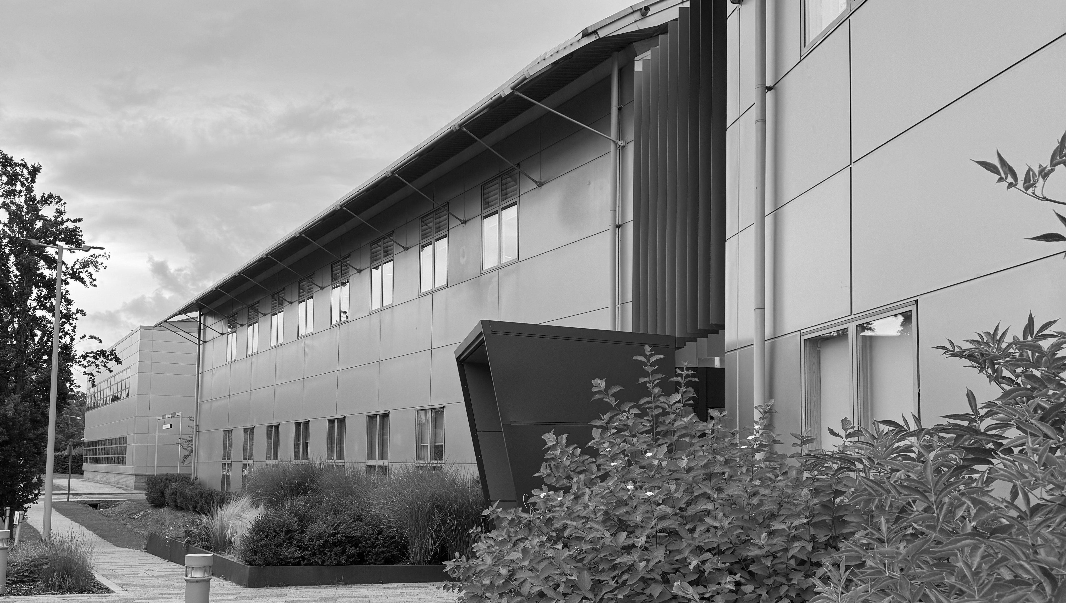 Modern office building exterior